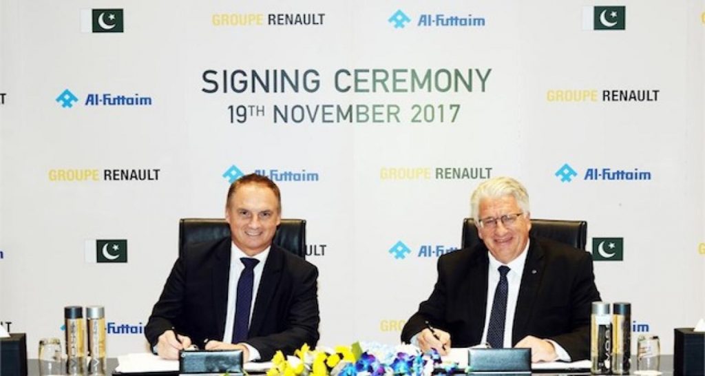 Renault tente sa chance au Pakistan