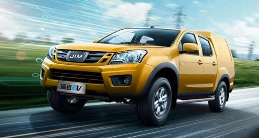 Guangzhou 2018 : le pick-up électrique d’Isuzu