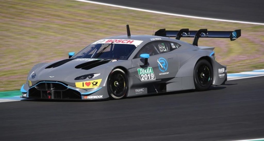 DTM : premiers pas pour l’Aston Martin Vantage à Jerez
