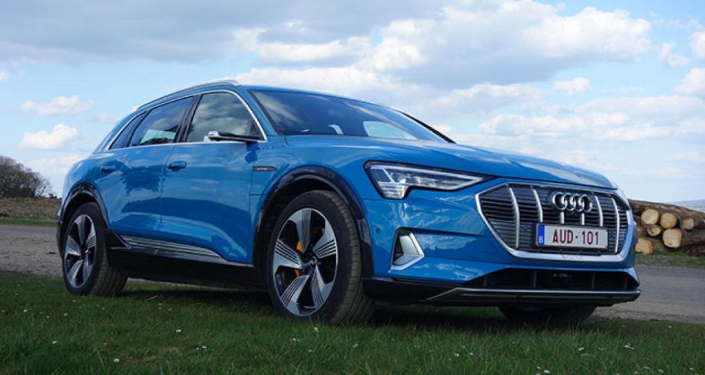 Essai Audi e-Tron, Lourde technologie