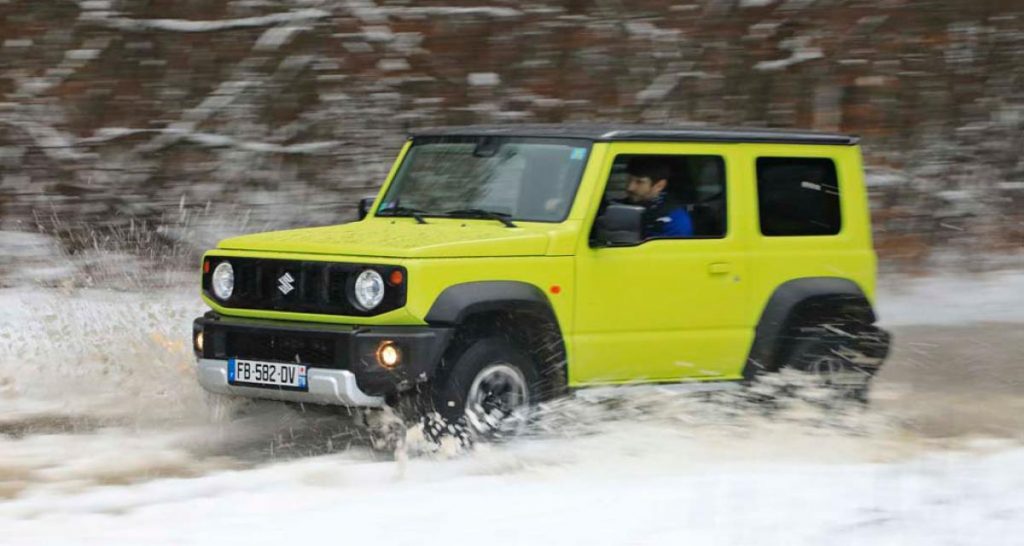 Fin de chemin temporaire pour le Suzuki Jimny en Europe