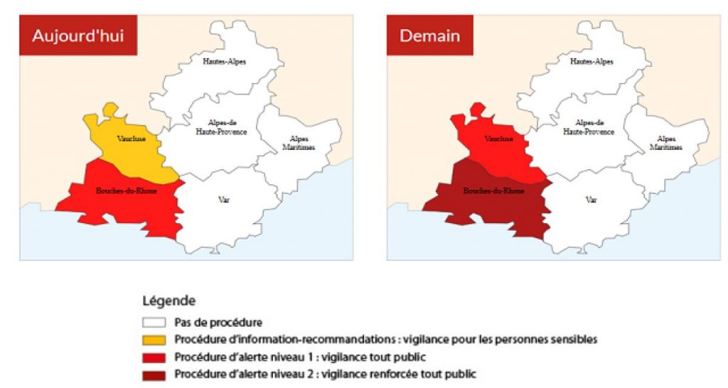 Alerte pollution à l’ozone dans les Bouches-du-Rhône