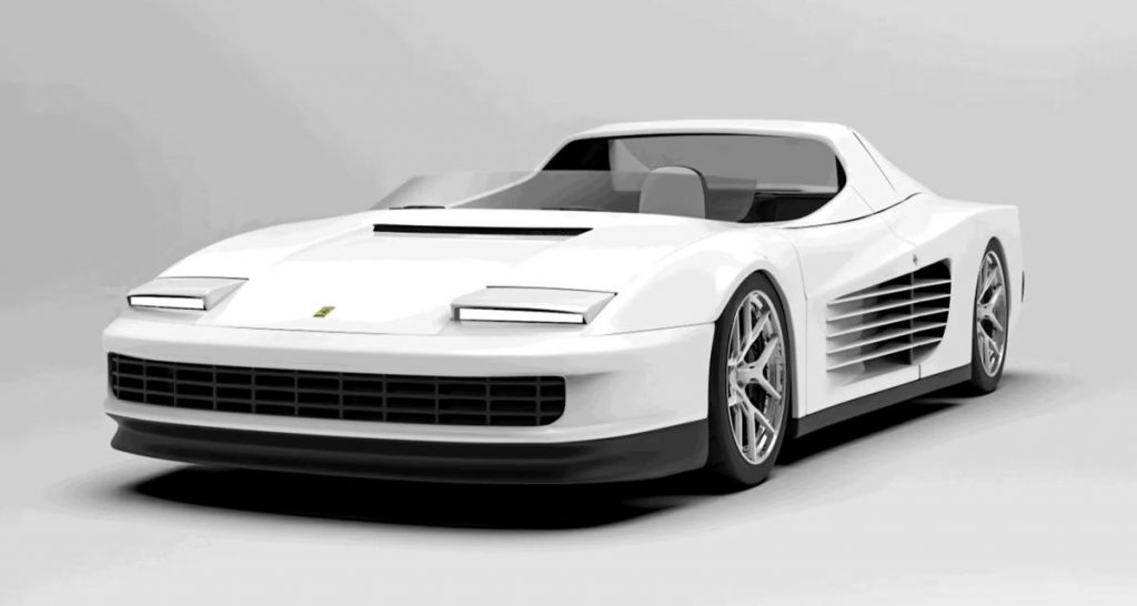 SEMA Show : une Ferrari Testarossa…électrique