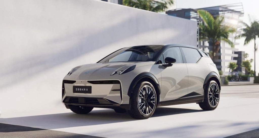 Zeekr, filiale de Geely, dévoile le crossover X