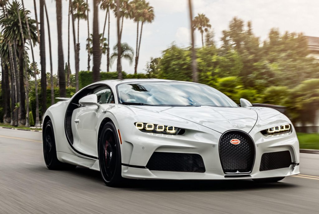 Insolite : Bugatti développe son 1er porte-gobelet ! Bugatti Chiron Le Diamant Blanc
