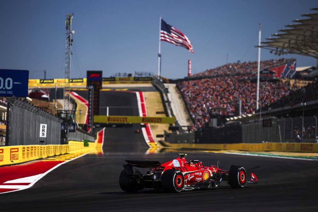 F1 2024 Austin GP : Leclerc emmène un doublé Ferrari ! Leclerc Austin Ferrari 2024