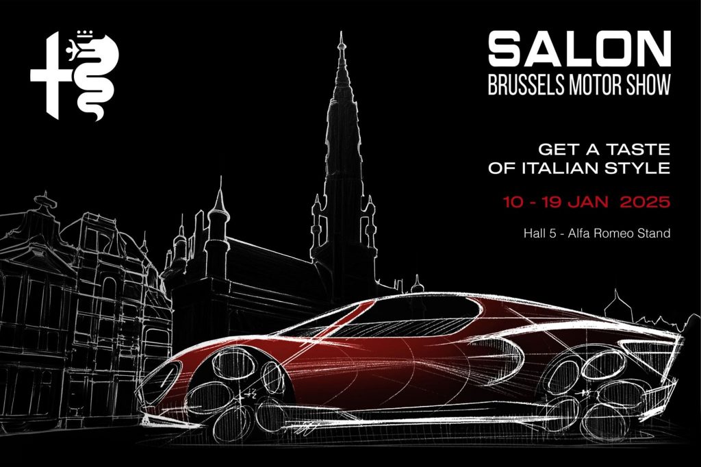 Alfa Romeo s'annonce au salon automobile de Bruxelles 2025