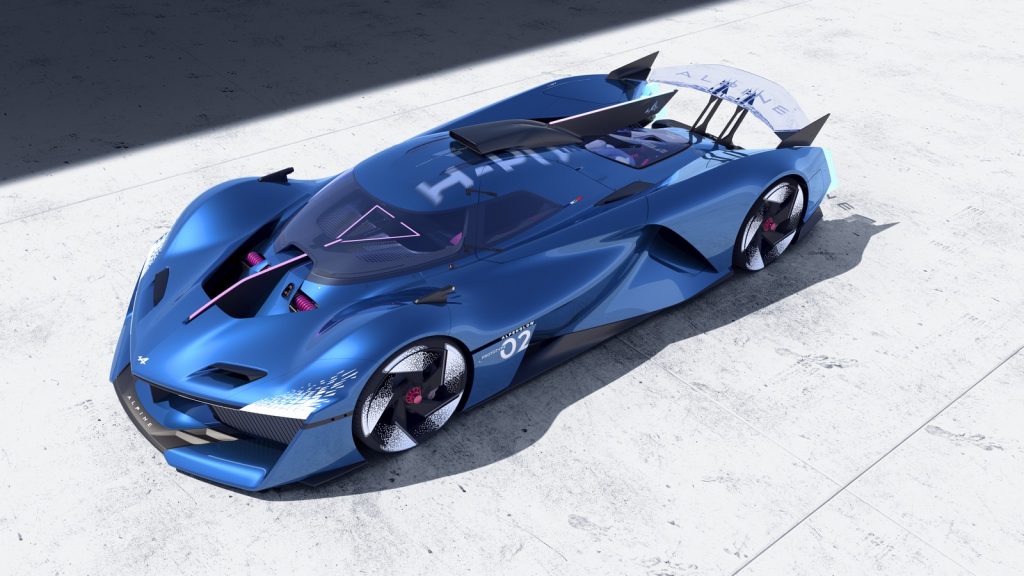 Mondial 2024 : L’Alpine Alpenglow passe au V6 à hydrogène Alpine Alpenglow HY6