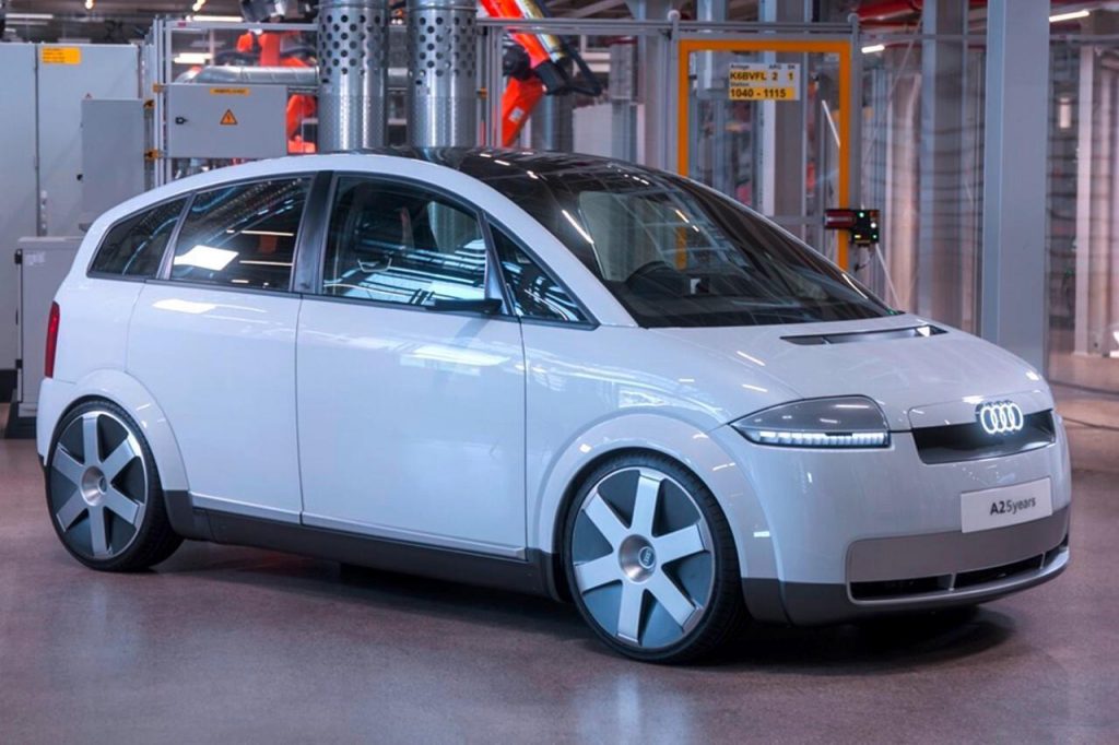 Les apprentis d’Audi présentent leur A2 restomod Audi A2 restomod