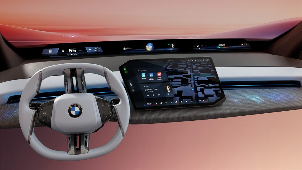 BMW dévoile Panoramic iDrive, un système d’exploitation et d’affichage nouvelle génération BMW Panoramic