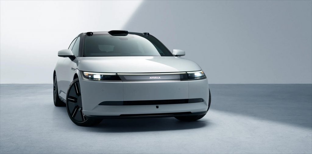 Sony Honda AFEELA prévue pour mi-2026. 100 % électrique.