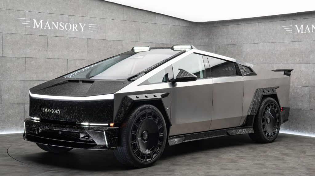 Le Tesla Cybertruck « Elongation » : seul Mansory pouvait faire ça ! Cybertruck