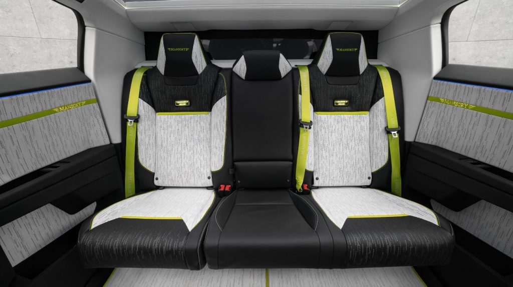 1740726530-mansory elongation tesla cybertruck design rear seat interiors
