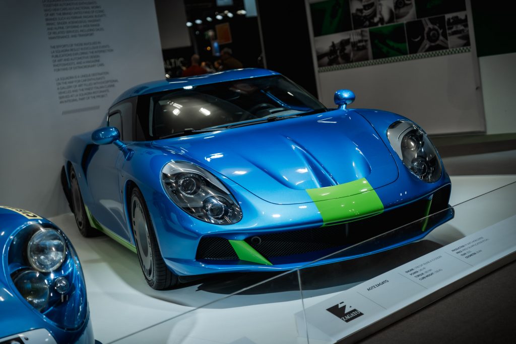 Zagato AGTZ Twin Tail : première à Rétromobile Zagato AGTZ