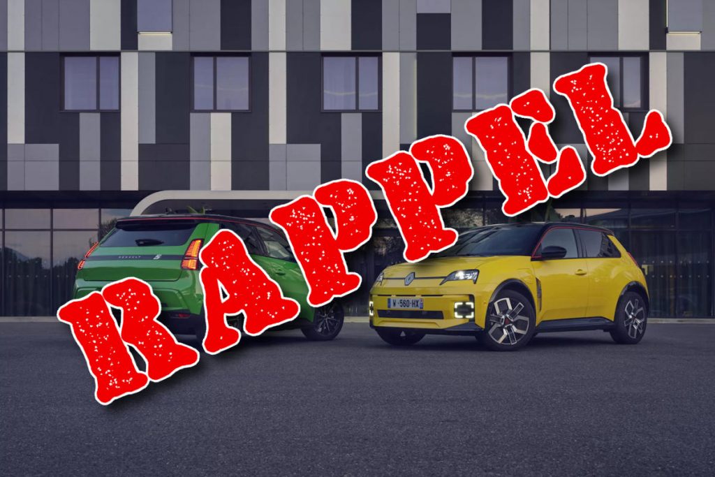 Le couac pour les Renault 5 E-Tech et Alpine A290