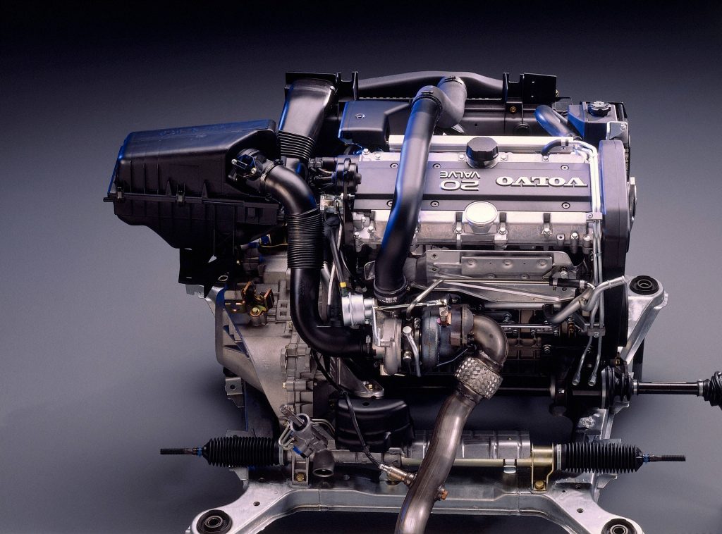 Moteur 5 cylindres de la Volvo 850