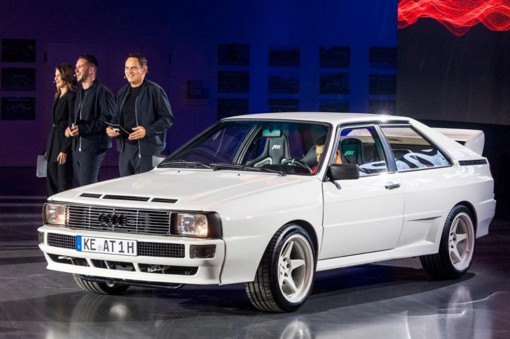 Abt s’offre un revival de la mythique Audi Ur-Quattro