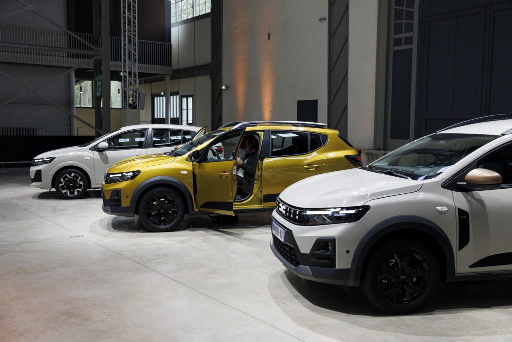 Dacia Jogger, Sandero Stepway et Sandero facelift