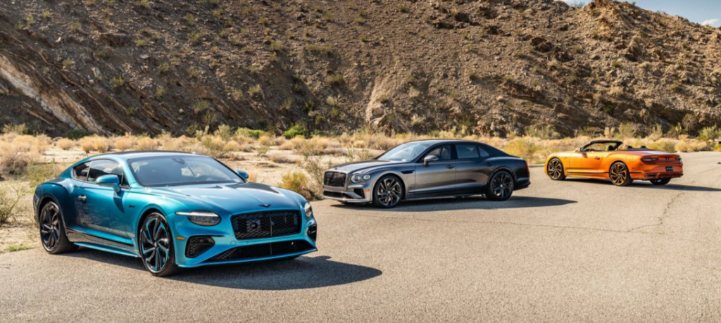 Bentley présente la collection Ombré by Mulliner à Rancho Mirage