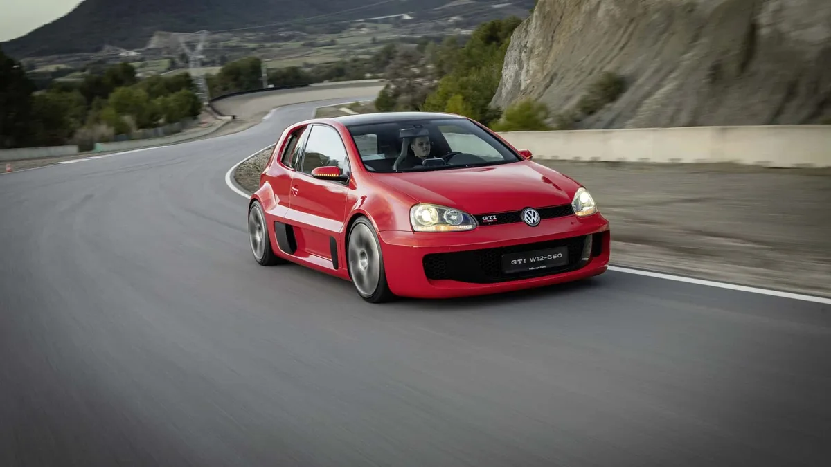 650 chevaux dans une Golf : la création la plus folle de Volkswagen