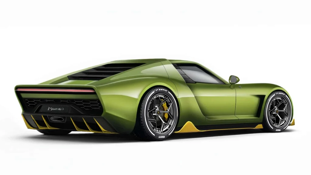 La Lamborghini Miura se réinvente dans une version radicale SVR