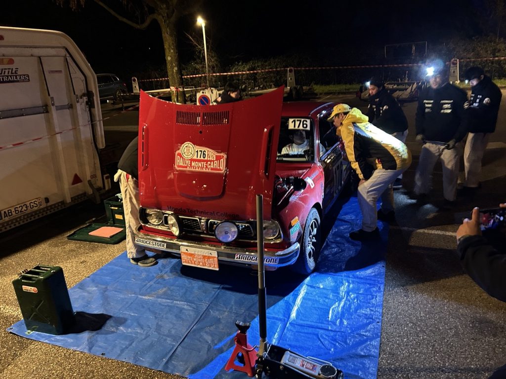 Honda technical College Monte Carlo historique 20264