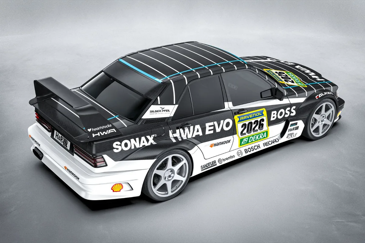 Cette Mercedes des années 90 revient en compétition boostée à 550 chevaux Cette Mercedes des années 90 revient en compétition boostée à 550 chevaux