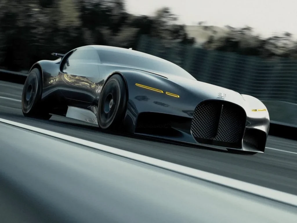 Fini l'exubérance : cette Bugatti teste une approche radicalement dépouillée