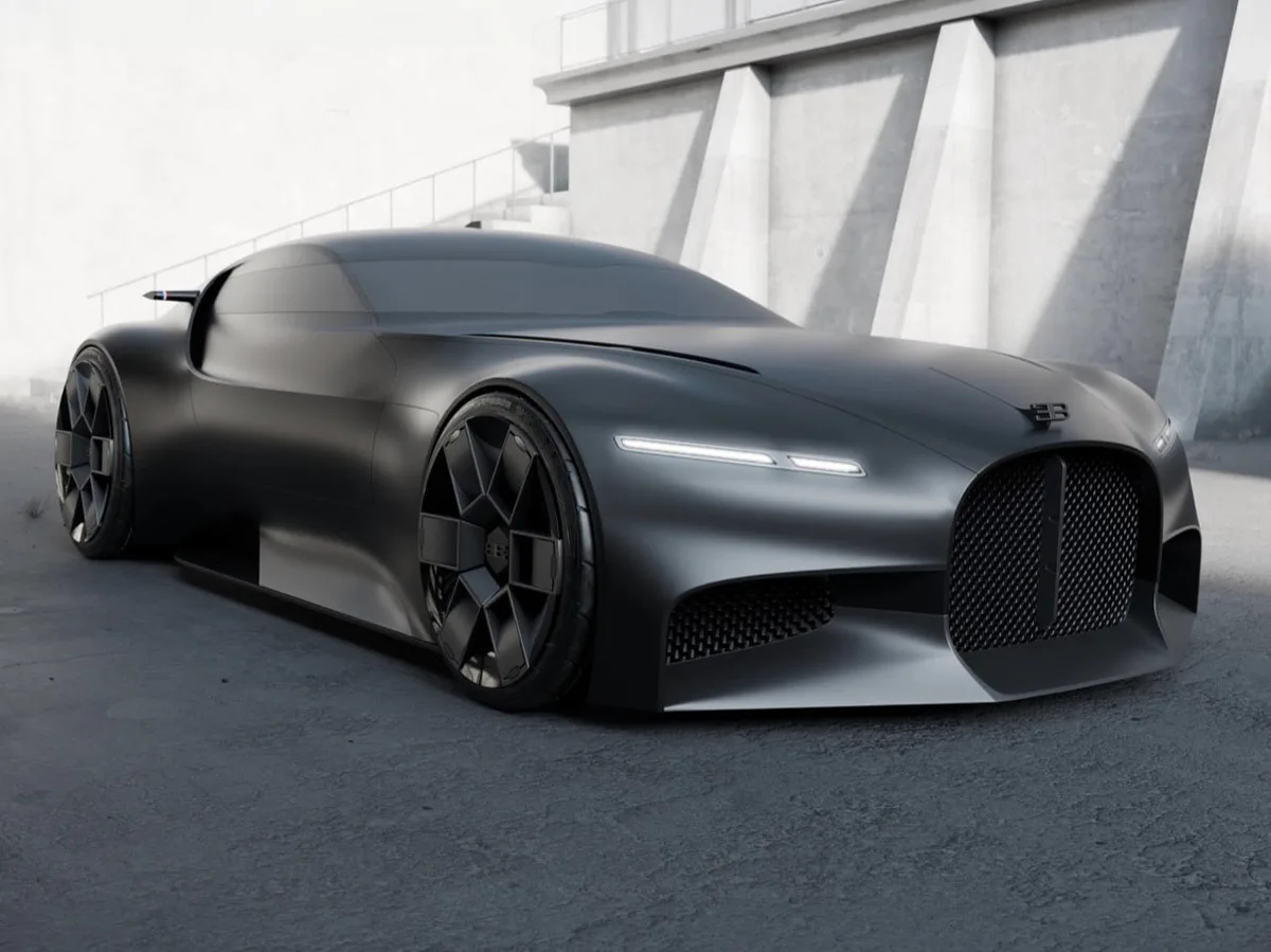 Fini l'exubérance : cette Bugatti teste une approche radicalement dépouillée
