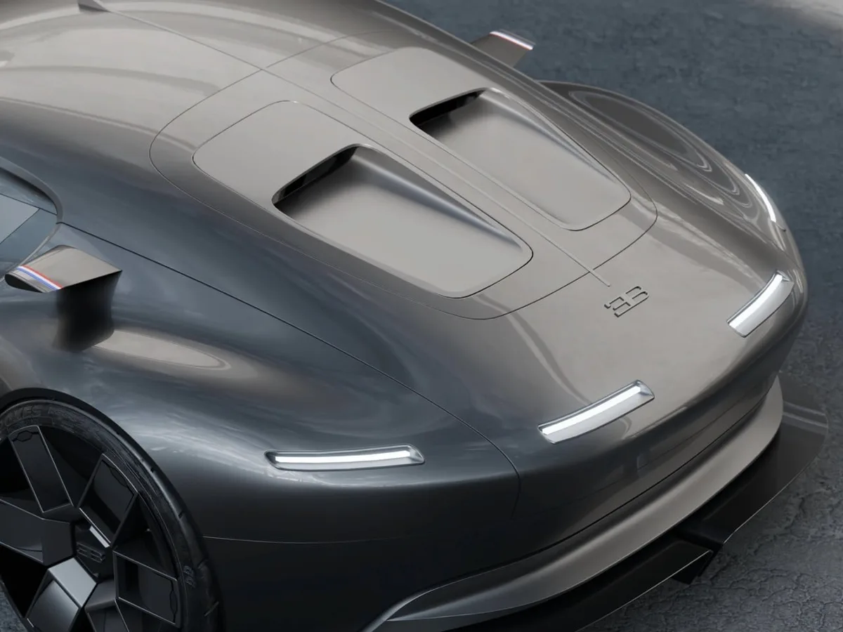 Fini l'exubérance : cette Bugatti teste une approche radicalement dépouillée