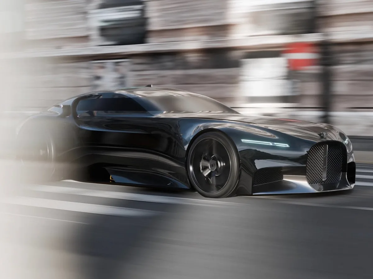 Fini l'exubérance : cette Bugatti teste une approche radicalement dépouillée