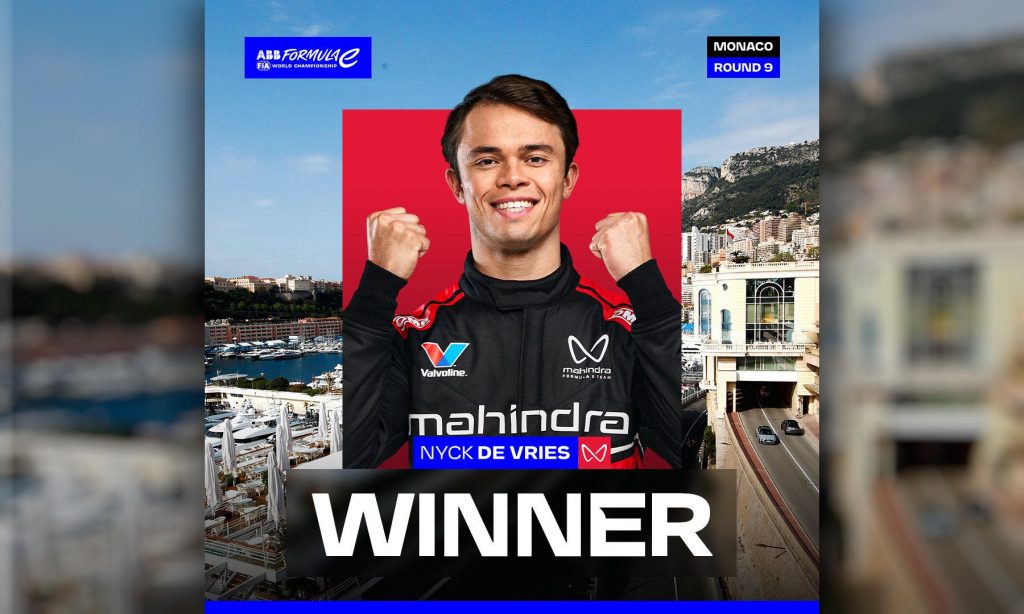 Nyck De Vries, prince du spectacle à Monaco en Formule E !
