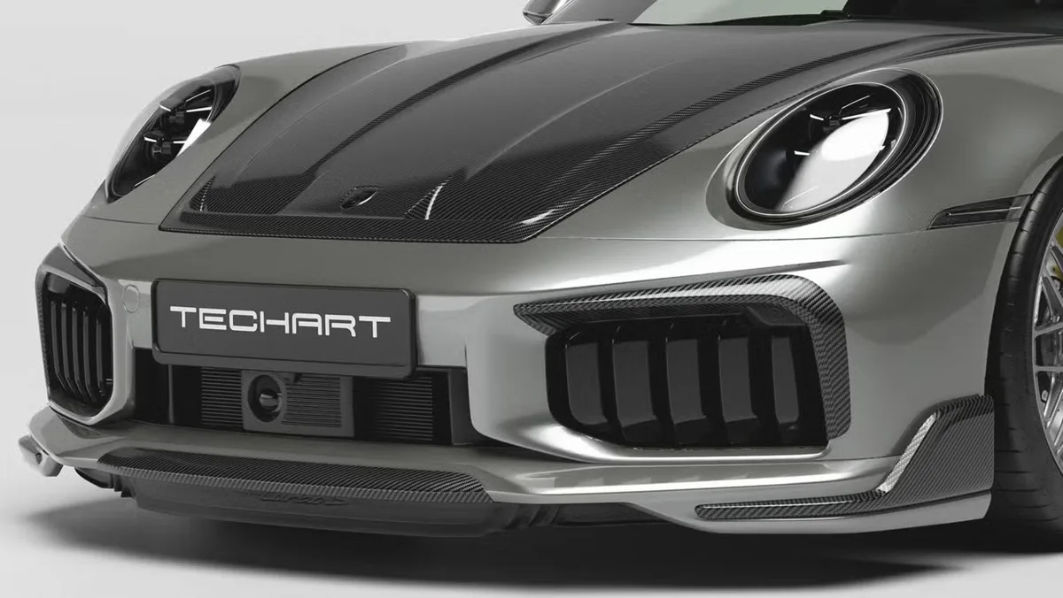 811 ch sur une Porsche 911 Turbo S : ce que Techart a modifié sur la 992.2