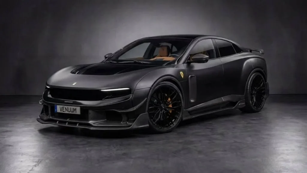 Ferrari Luce : un kit carrosserie lui donne des allures de vraie Ferrari