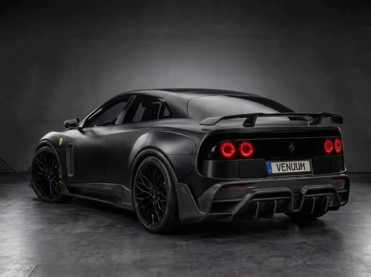 Ferrari Luce : un kit carrosserie lui donne des allures de vraie Ferrari