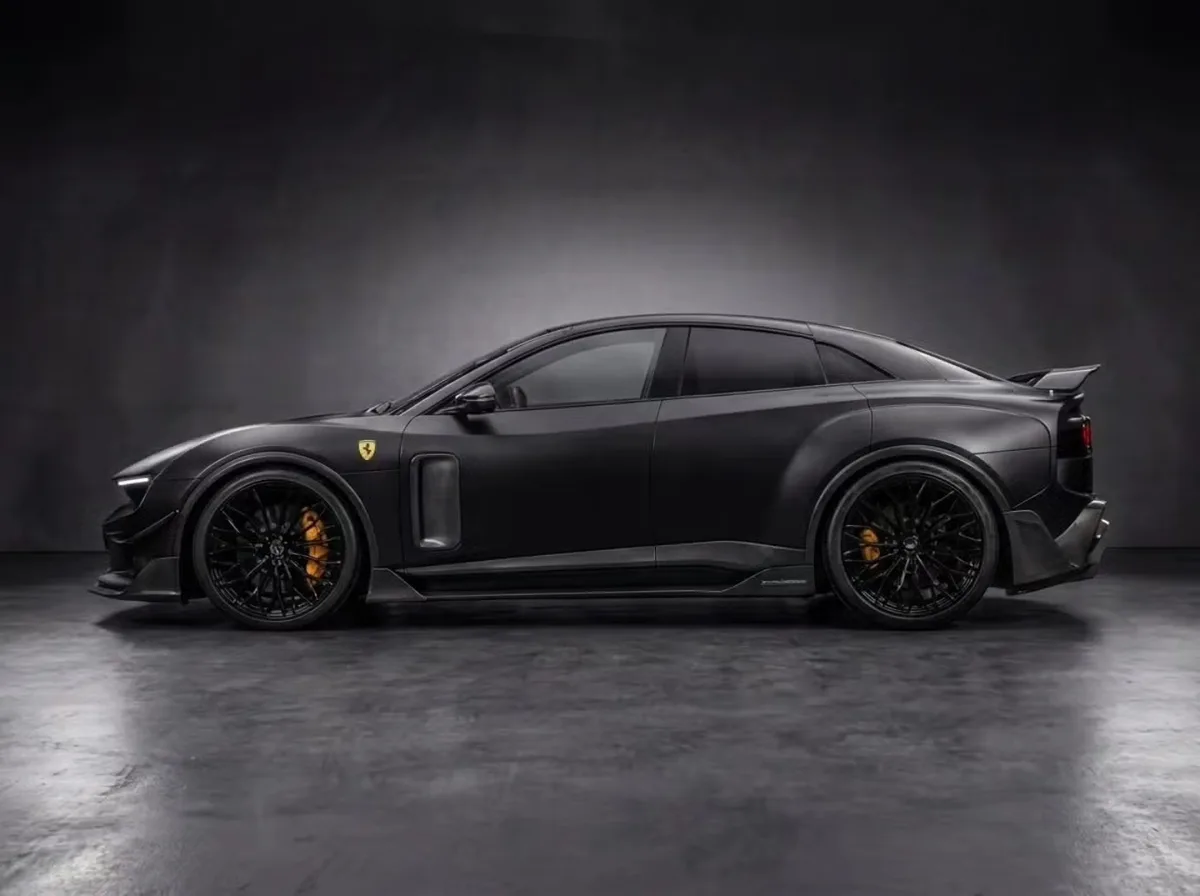 Ferrari Luce : un kit carrosserie lui donne des allures de vraie Ferrari