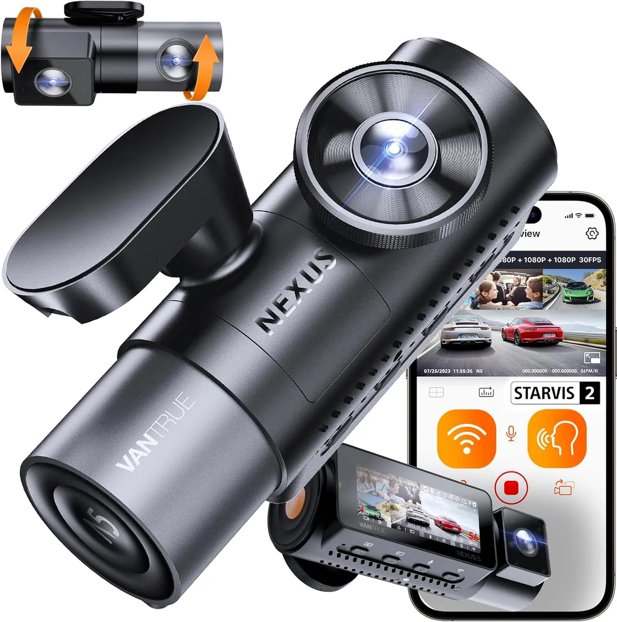 Les 5 meilleures caméras embarquées dashcams de 2026