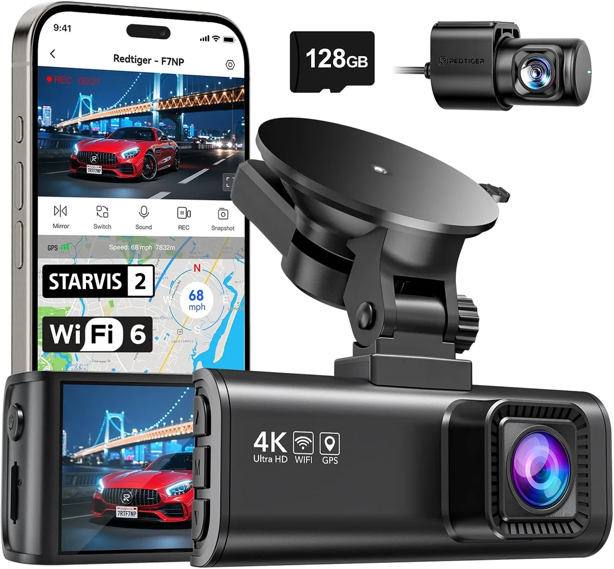 Les 5 meilleures caméras embarquées dashcams de 2026