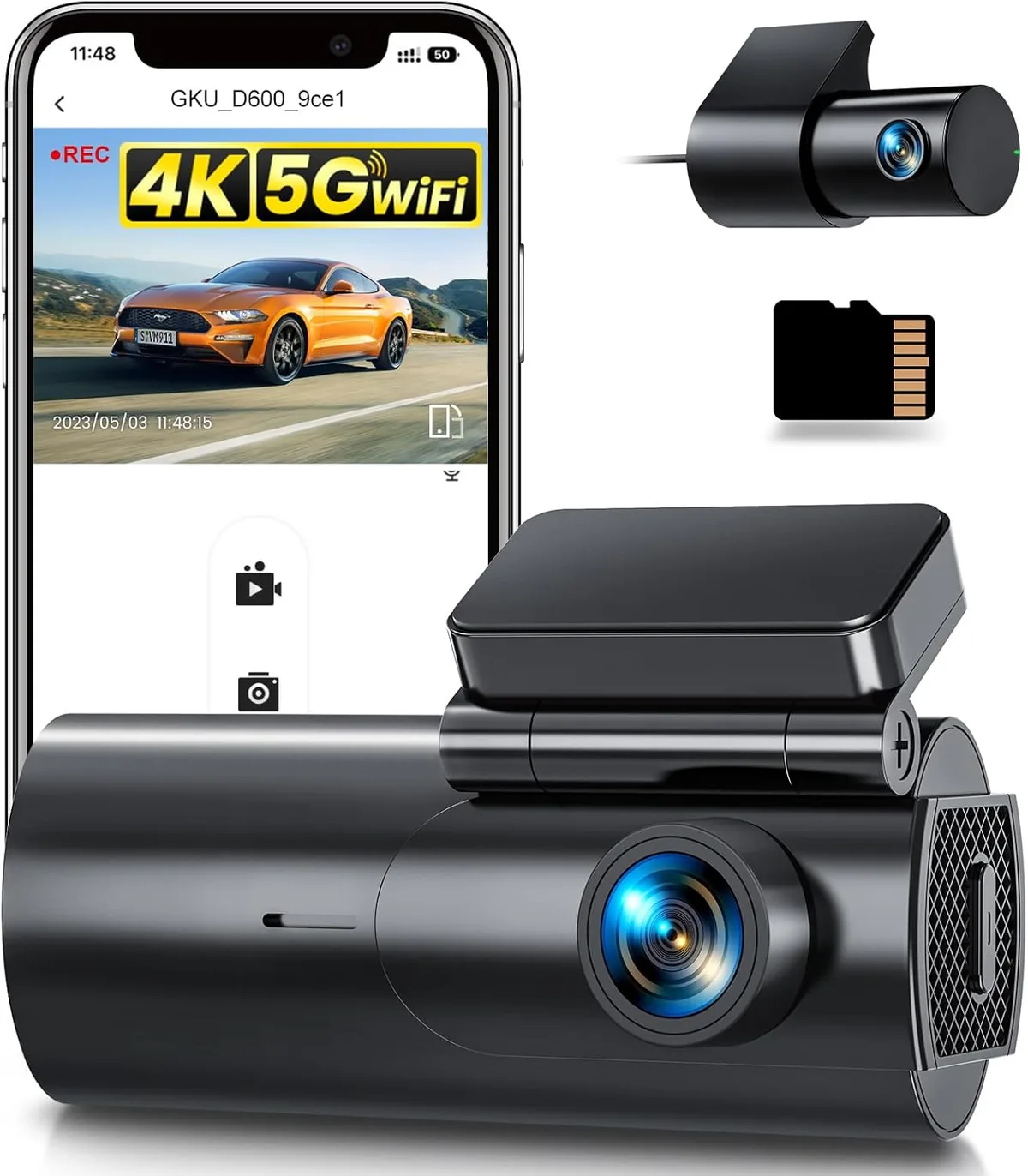 Les 5 meilleures caméras embarquées dashcams de 2026