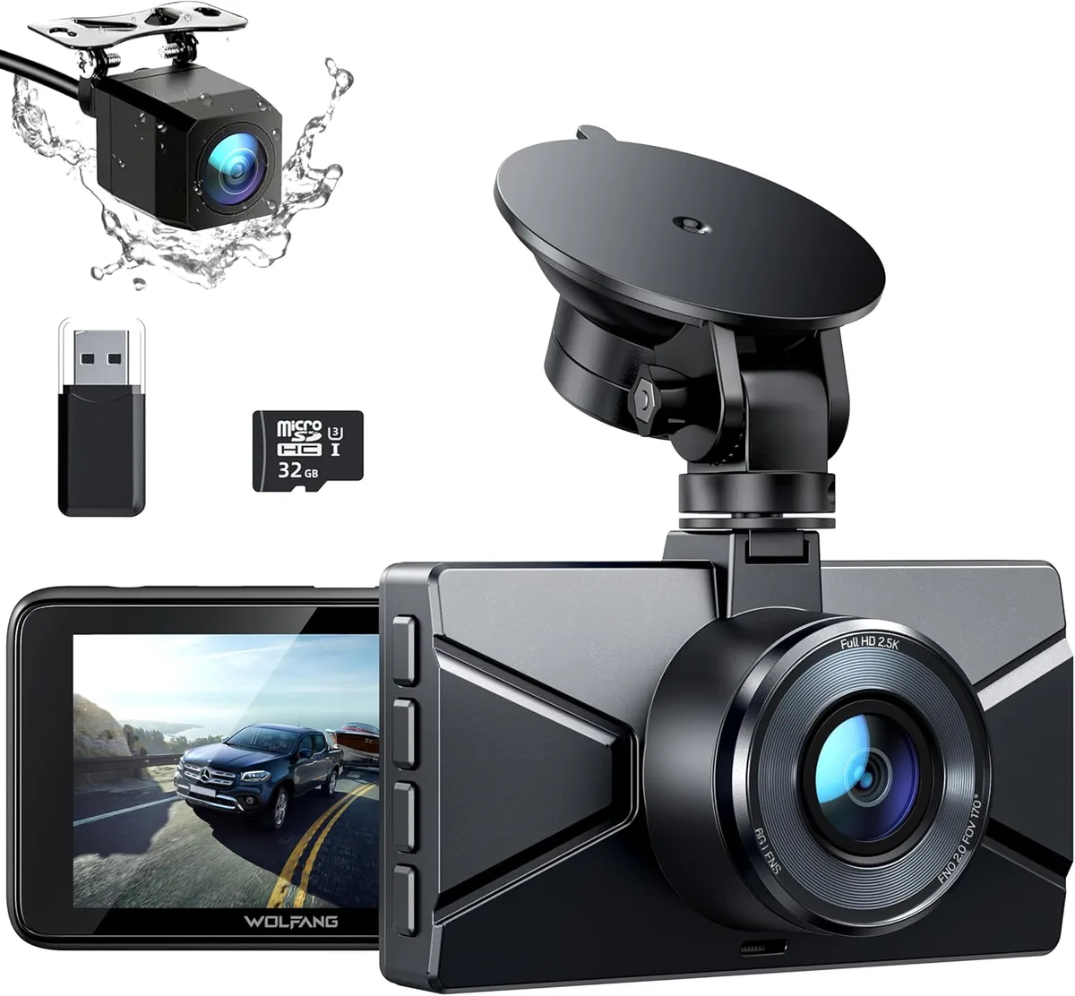 Les 5 meilleures caméras embarquées dashcams de 2026