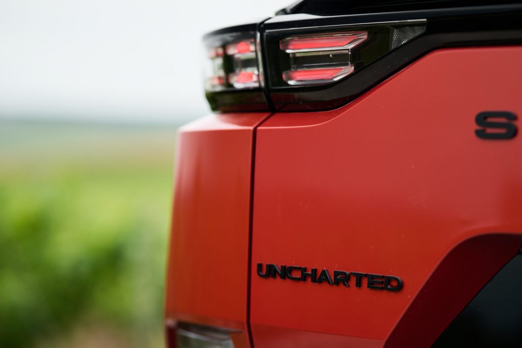 Subaru Uncharted Orange