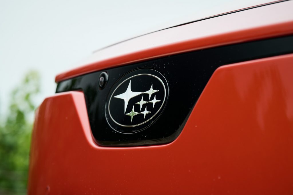 Subaru Uncharted Orange