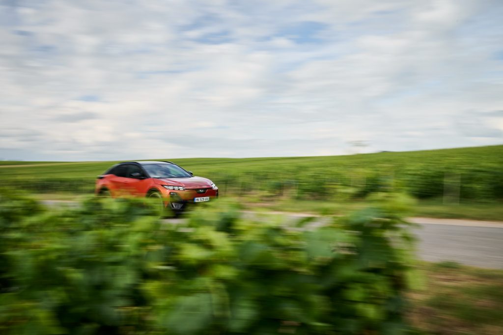 Subaru Uncharted Orange