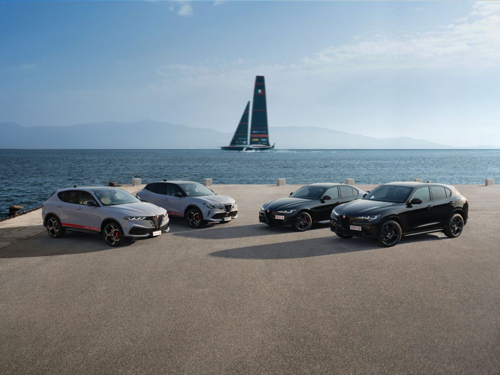 Alfa Romeo et Luna Rossa : une édition étendue à toute la gamme
